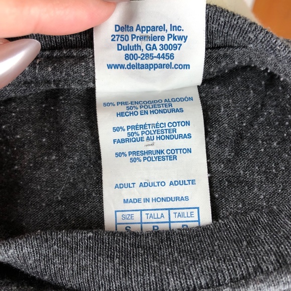 Funny Graphic Tee Gray Size Small - Picture 7 of 7